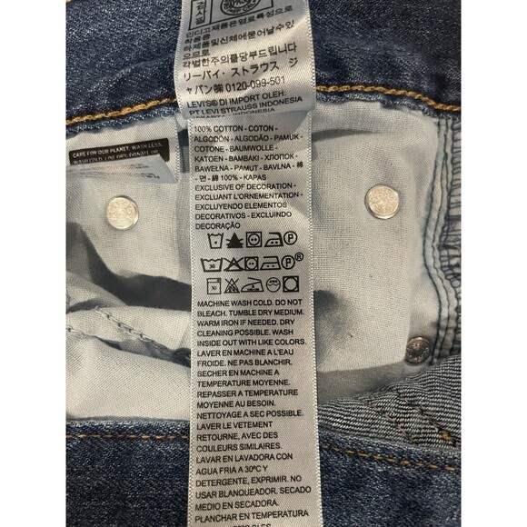 Levi’s Middy Straight Jeans Medium Wash Women’s 27 - Picture 11 of 12